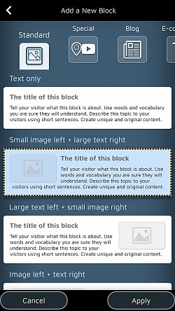 Kaikki on valmista, jotta voit keskittyä siihen, miten esität yrityksesi.