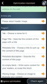 SimDifissä on ainutlaatuinen ominaisuus, että voit aktivoida optimointiavustimen.